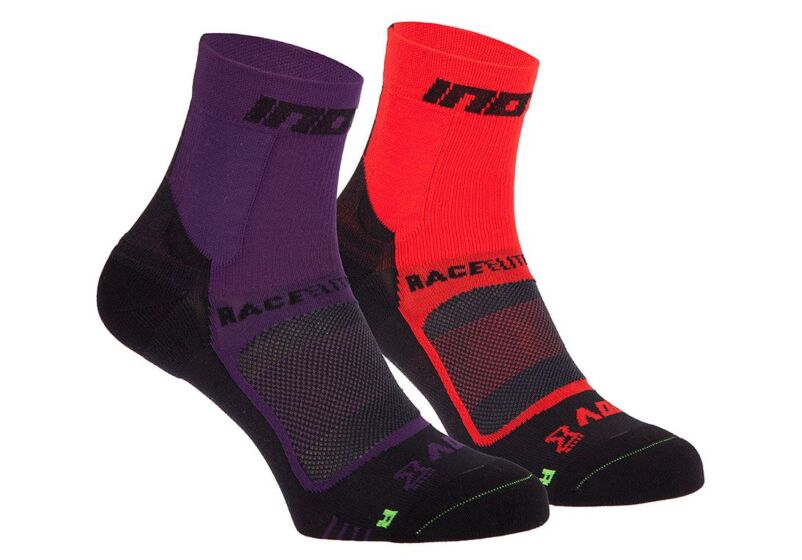 Inov-8 Race Elite Pro (Twin Pack) Womens Socks Purple/Black/Red/Black Philippines 96520SROE